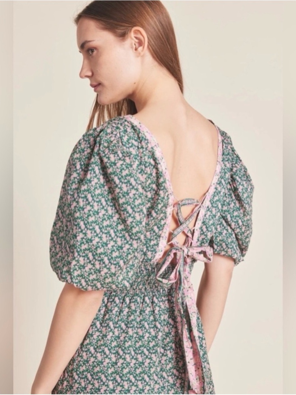 NWT Trovata Birds of Paradis Nellie Floral Dress L - Picture 4 of 8
